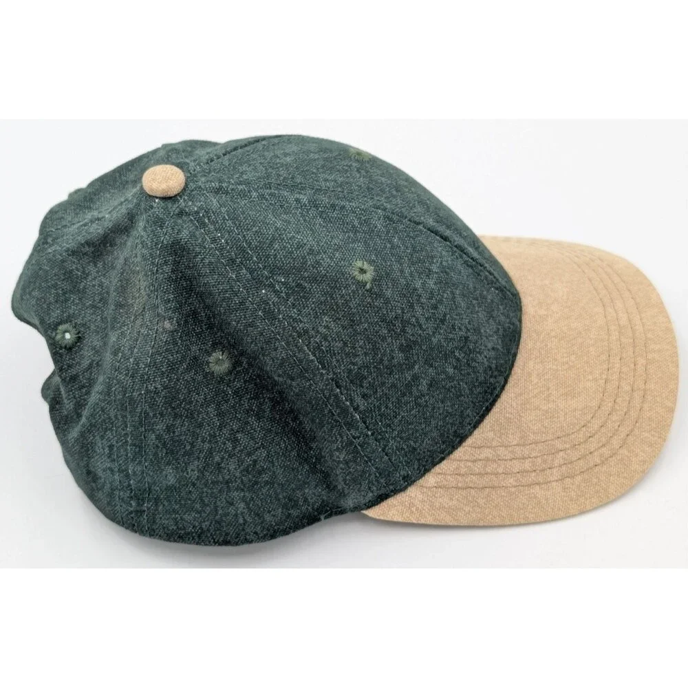Youth AZ Baseball Snap Back Cap Hat Two Tone With Side Logo Made In USA